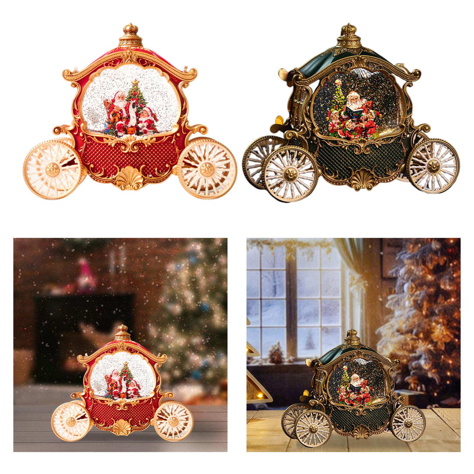 Snow Globe Musical - Globo de nieve navideño Globo musical