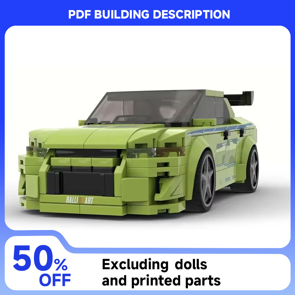 Lego Set City - Velocidad ​ ​ Serie MOC, modelo