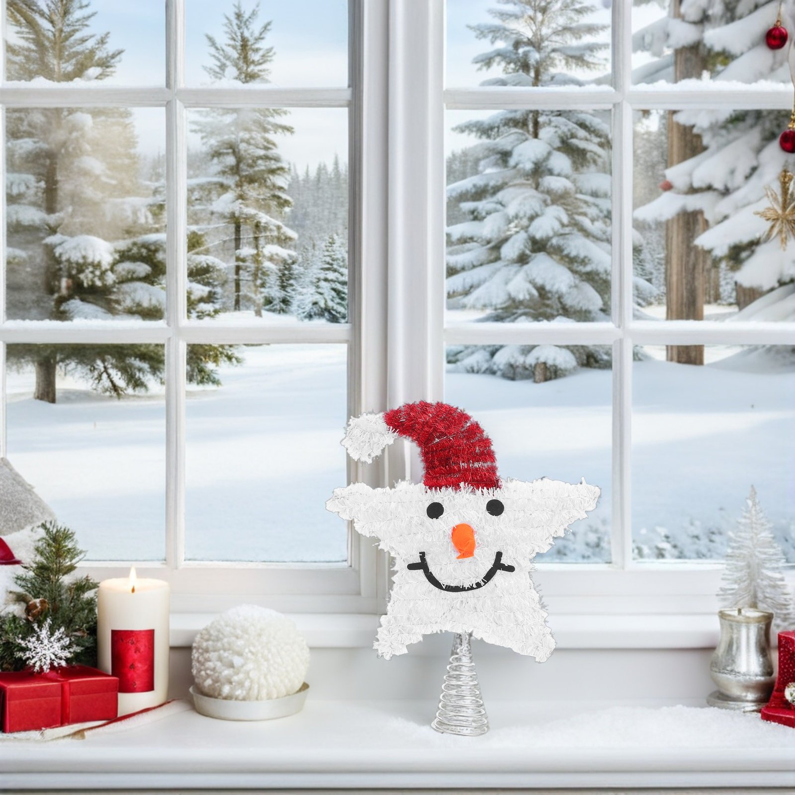 Adornos Navideños para Árboles - Star Tree Topper reseña y precio