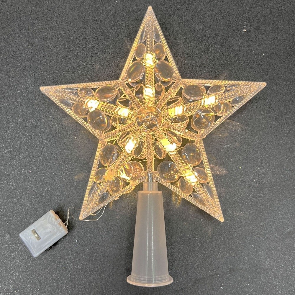 Nueva estrella iluminada adorn - Star Tree Topper reseña y precio