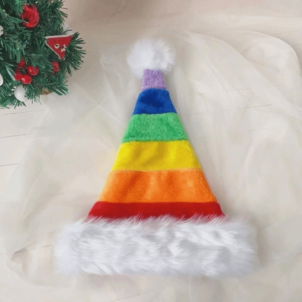 Gorro de Navidad de felpa con  - Santa Hat Plush reseña y precio