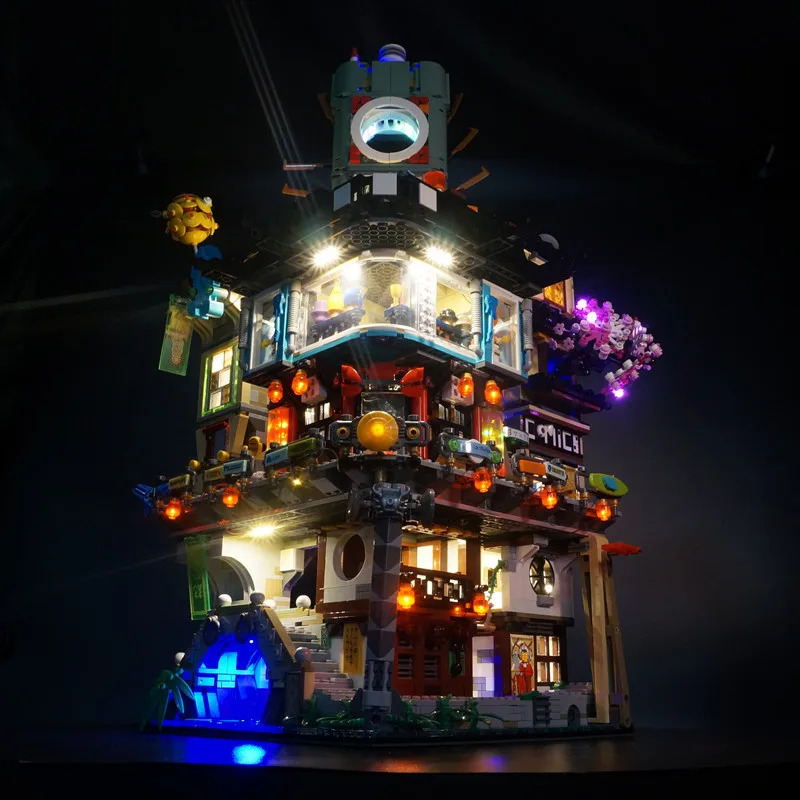 Lámpara sin bloques de constru - Lego Set City reseña y precio