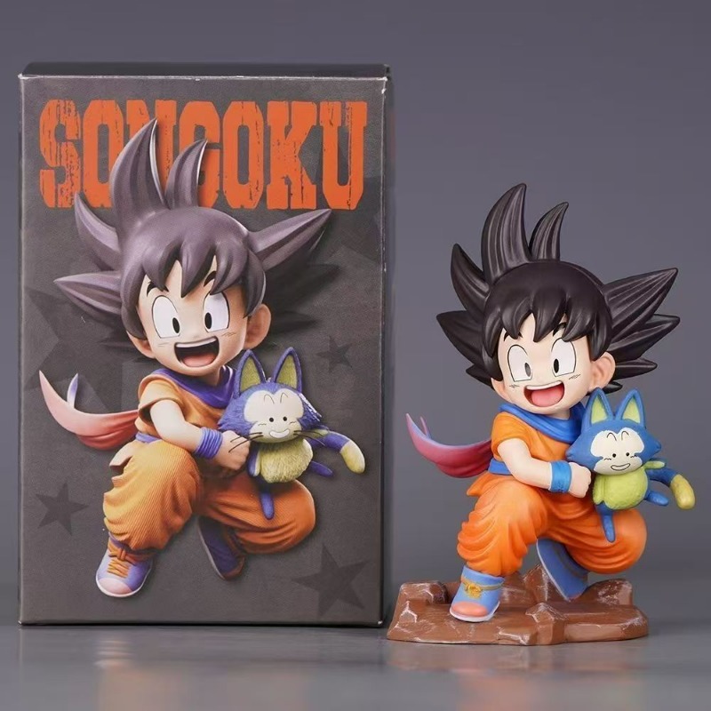 Figura de Goku y Puar en Versi - Ornament Ball Set reseña y precio