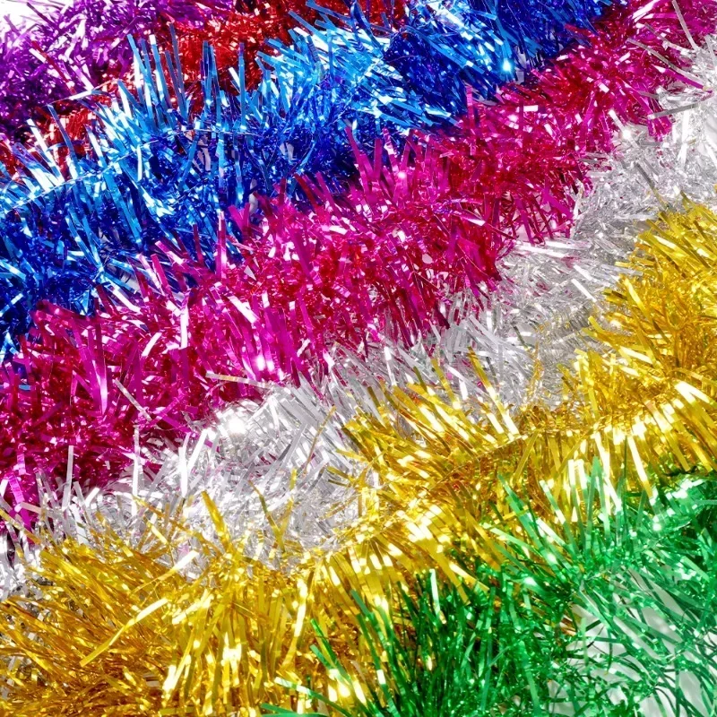 Cinta de Navidad Colorida de 1 - Tinsel Garland Decoration reseña y precio
