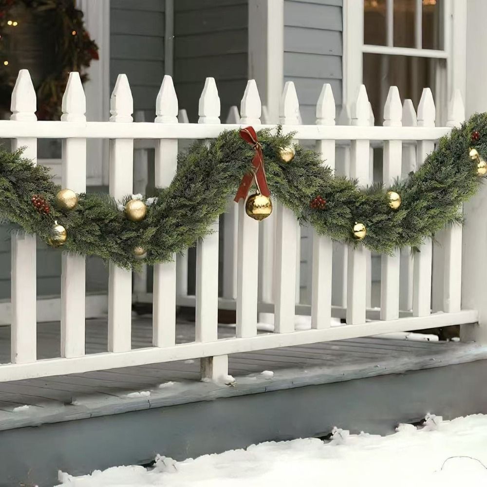 1,8/2,7 m guirnaldas de pino N - Christmas Wreath Fake reseña y precio