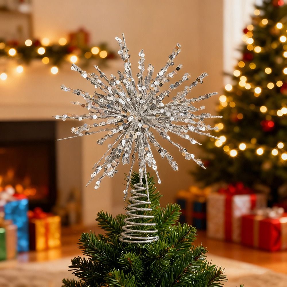 Adorno de estrella para árbol  - Star Tree Topper reseña y precio