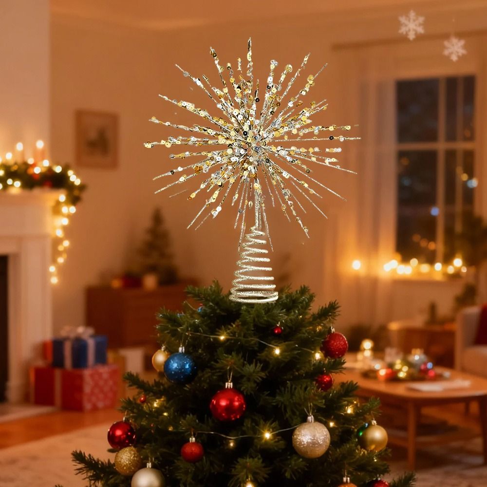 Adorno de estrella para árbol  - Star Tree Topper reseña y precio