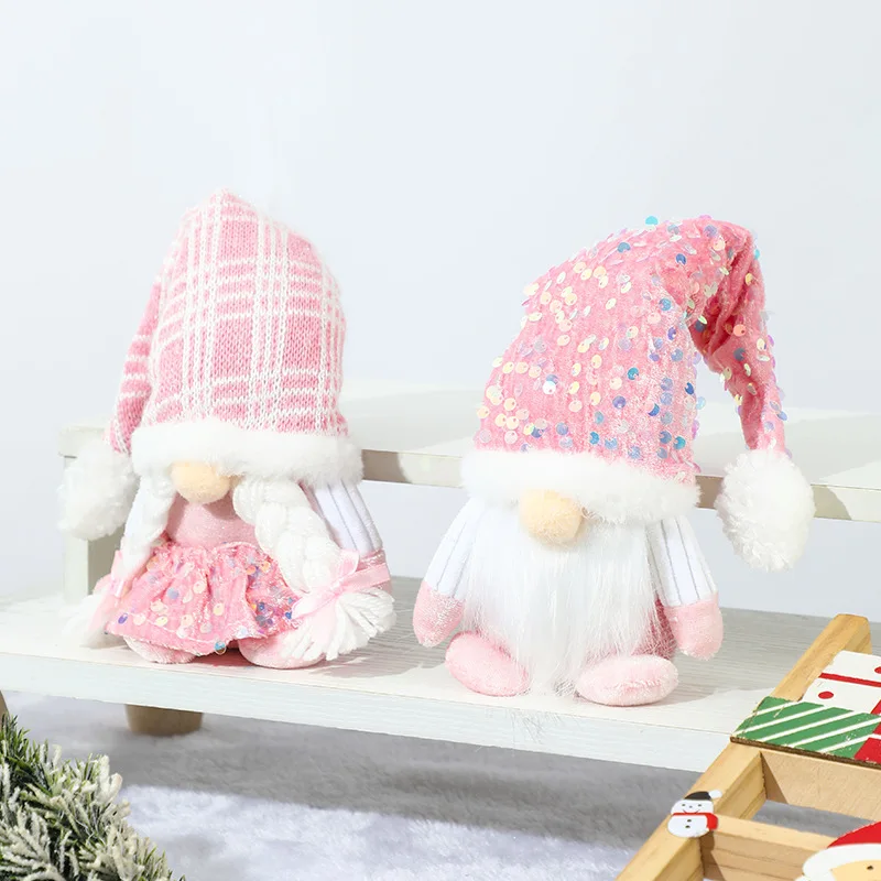 Decoraciones navideñas de gnom - Santa Hat Plush reseña y precio