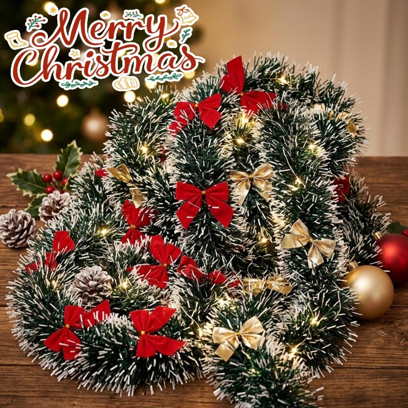 Guirnalda de Navidad de 20/2 m - Tinsel Garland Decoration reseña y precio