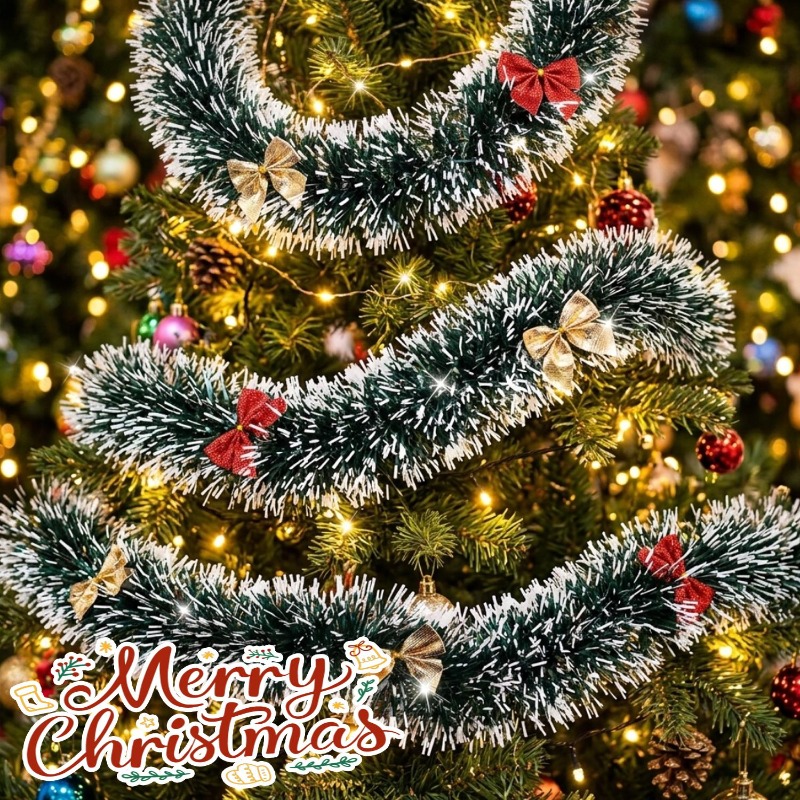 Guirnalda de Navidad de 20/2 m - Tinsel Garland Decoration reseña y precio