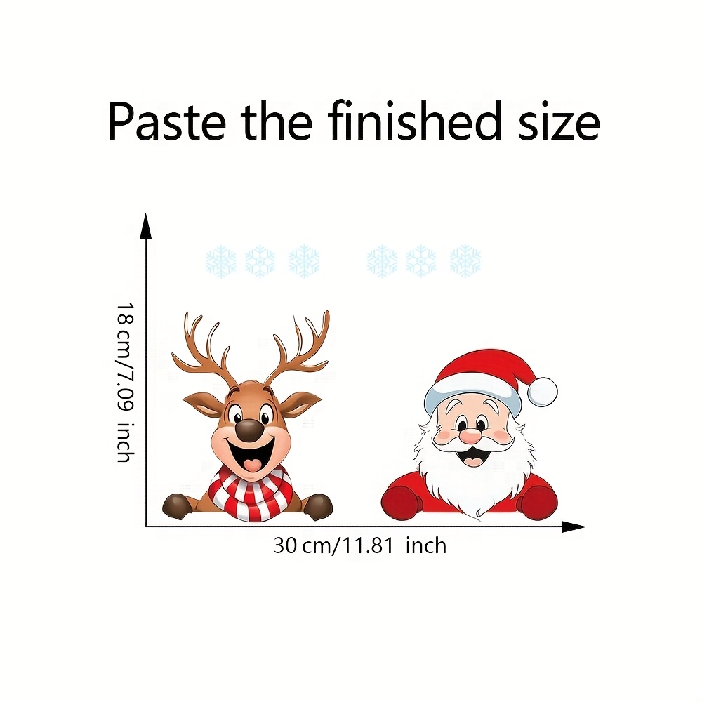 Pegatinas Navideñas para Venta - Snowflake Window Decal reseña y precio