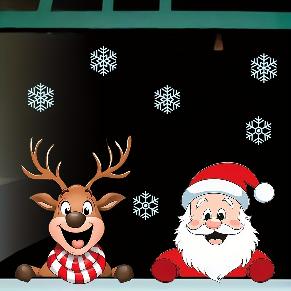 Pegatinas Navideñas para Venta - Snowflake Window Decal reseña y precio