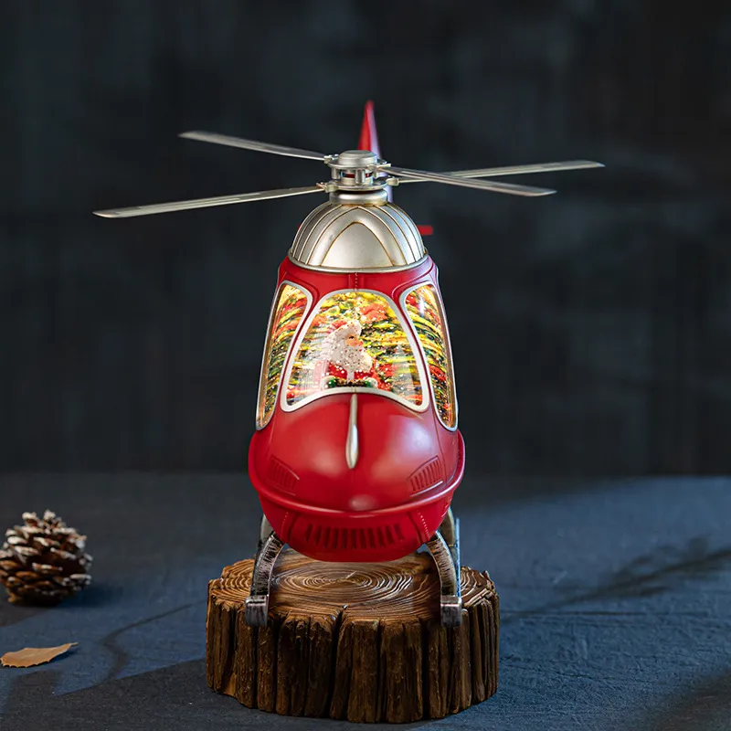 Caja Musical de Helicóptero Gi - Snow Globe Musical reseña y precio