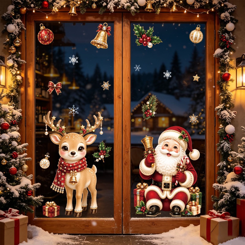Navidad 2027 Nuevas Pegatinas  - Snowflake Window Decal reseña y precio