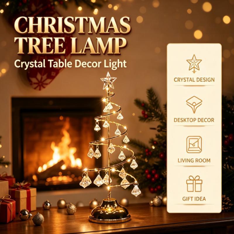 Lámpara de Mesa con Forma de Á - Star Tree Topper reseña y precio