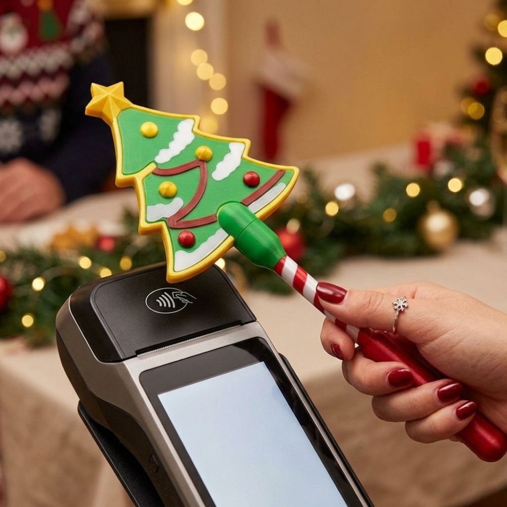 Varita Mágica de Pago Navideña - Star Tree Topper reseña y precio