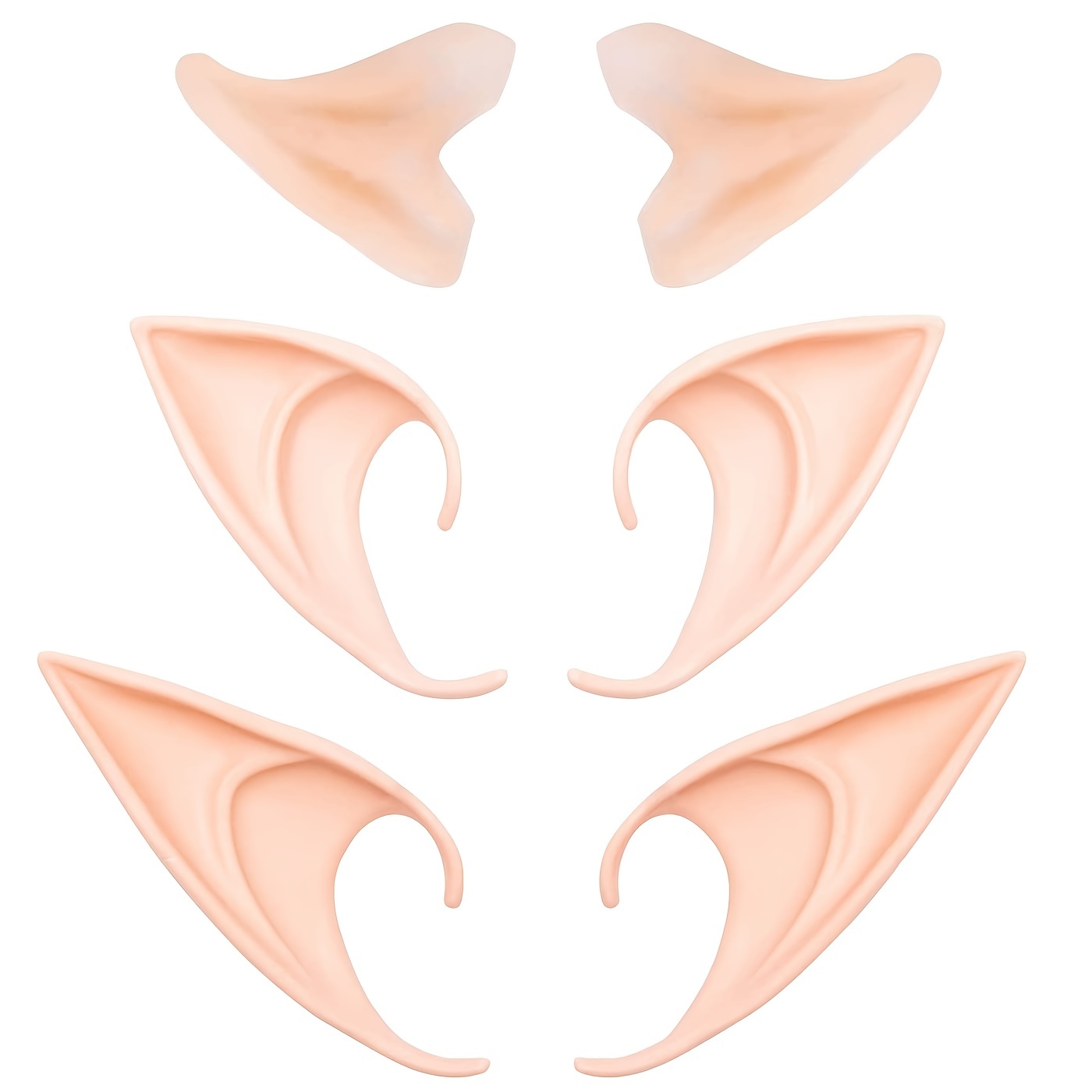 1pair role play Elf EAR soft t - Elf Costume Christmas reseña y precio