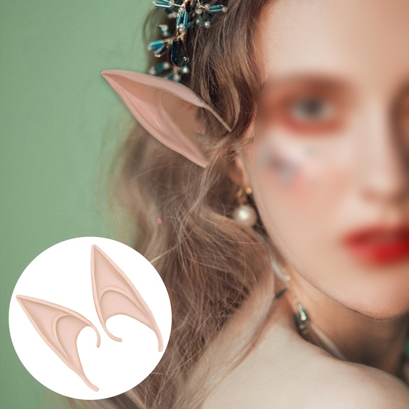1pair role play Elf EAR soft t - Elf Costume Christmas reseña y precio